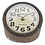 Thumbnail: Horloge à poser "Tube" vieillie