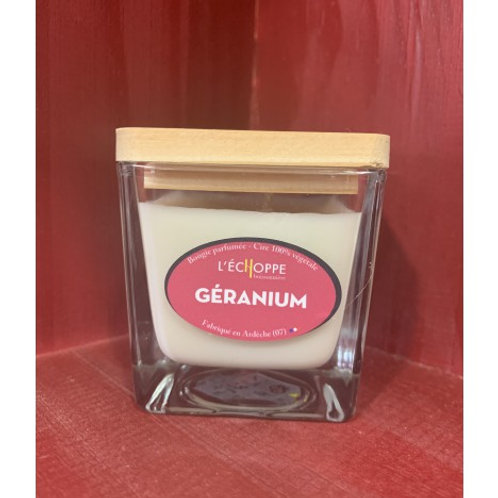 Bougie Parfumée Géranium