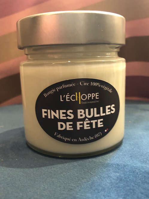 Bougie Parfumée Fine Bulle De Fête